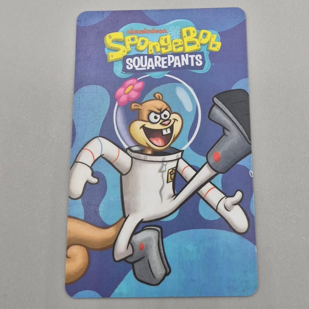 Nickelodeon SpongeBob‎ SquarePants Sandy Cheeks Arcade Card 002 Andamiro 2018